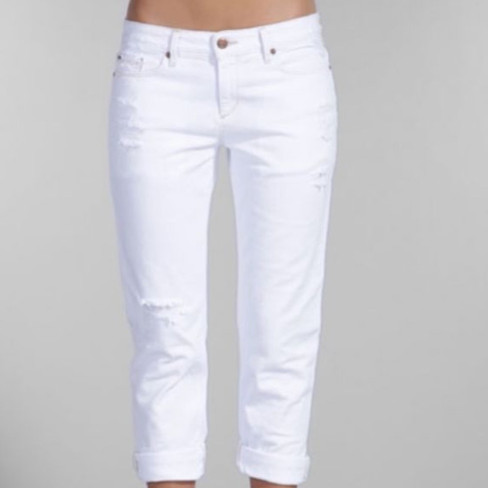 Joe’s | Ex-Lover White Crop Denim Pants | 26